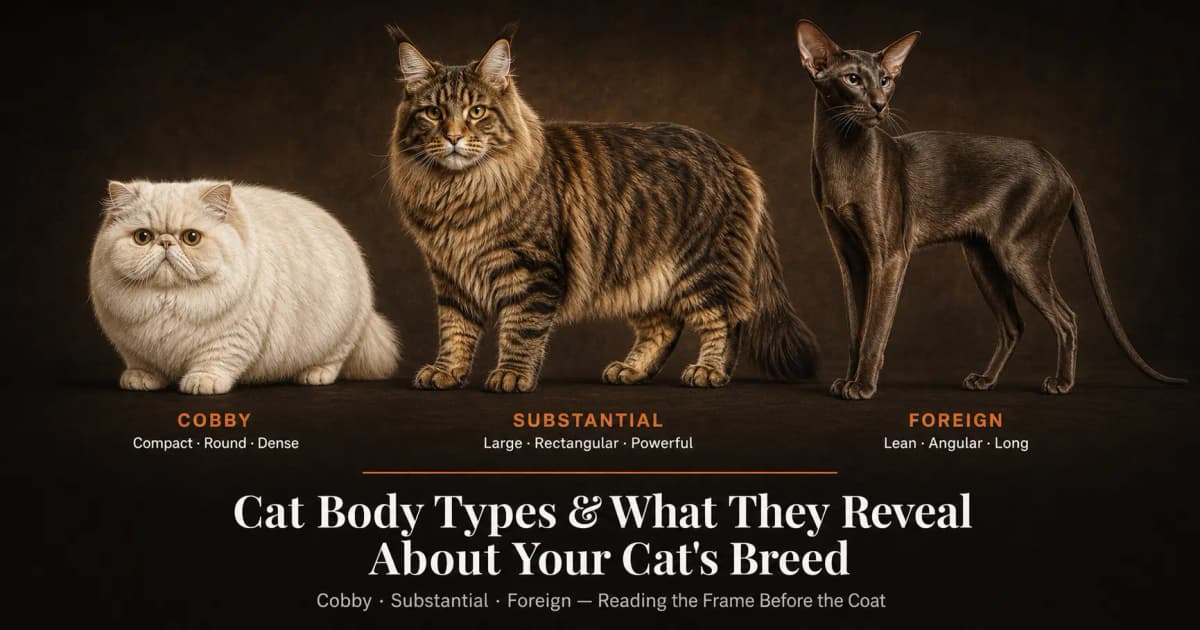 Cat Body Types and What They Reveal About Your Cat's Breed