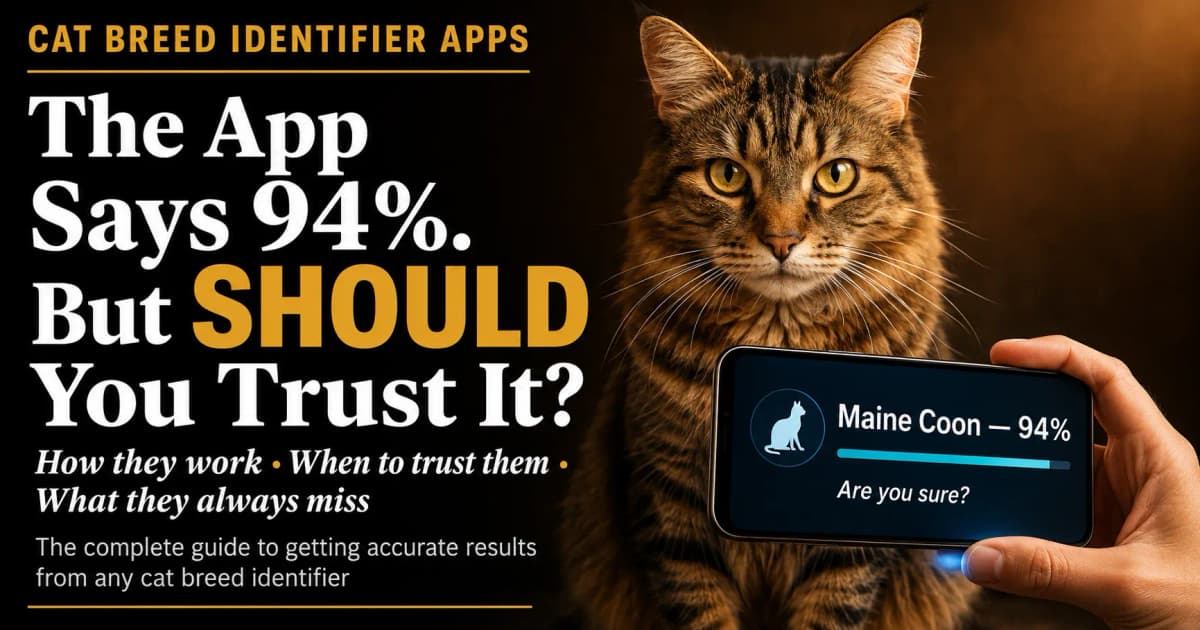 How to Use a Cat Breed Identifier App: What to Look & Avoid