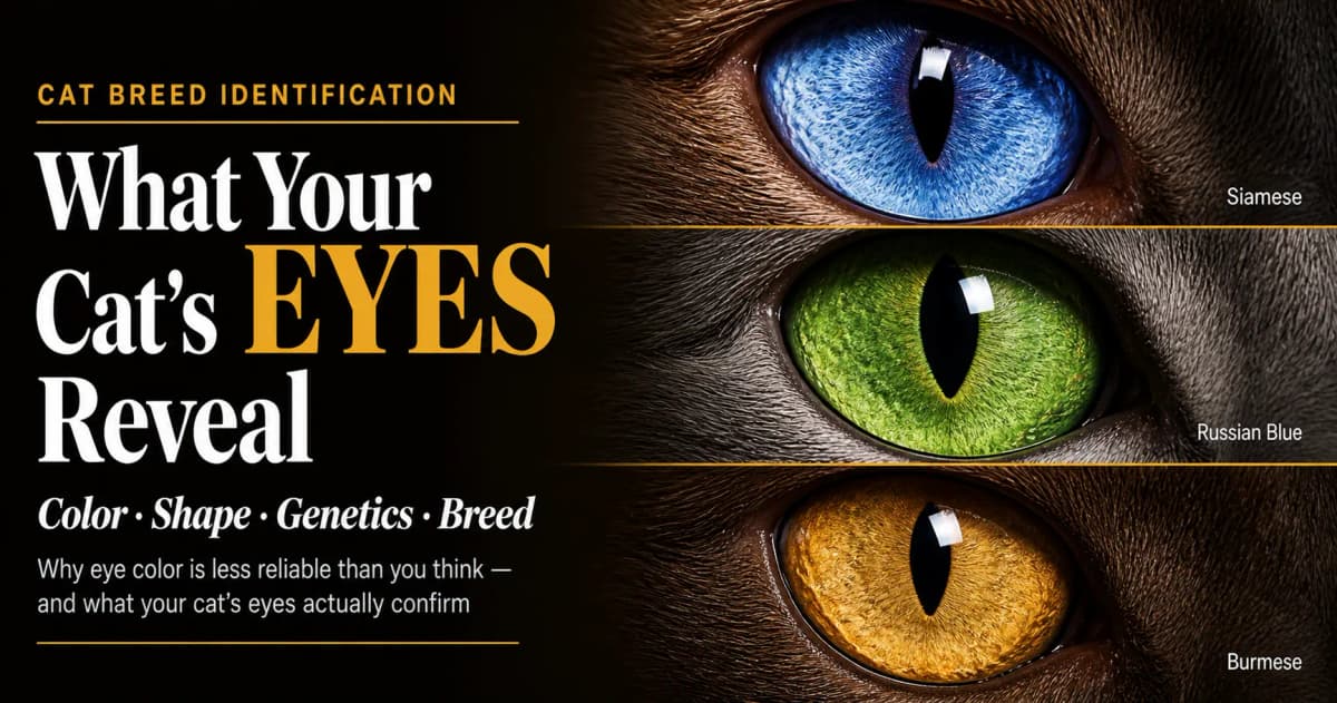 Cat Eye Color and Shape: What They Reveal About Breed and Genetics