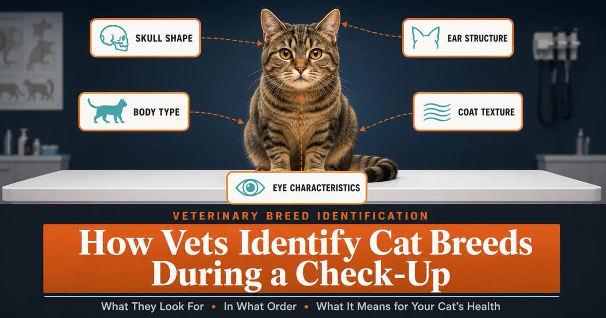 How Vets Identify Cat Breeds During a Check-Up