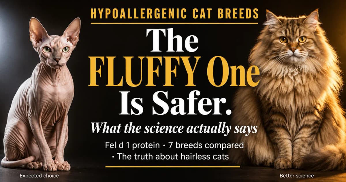 Hypoallergenic Cat Breeds: Which Ones Actually Shed Less?