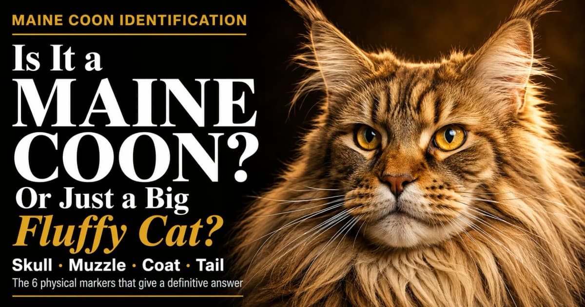 How to Tell If Your Cat Is a Maine Coon