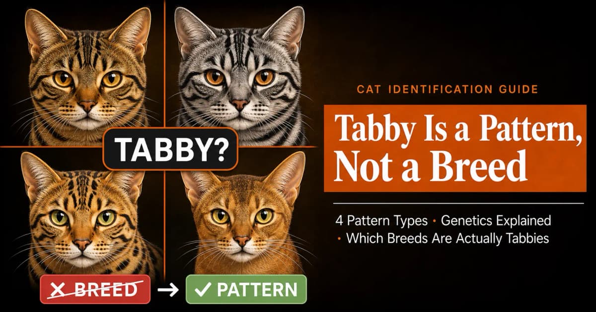 Tabby Cat Breeds: Why 'Tabby' Is a Pattern, Not a Breed