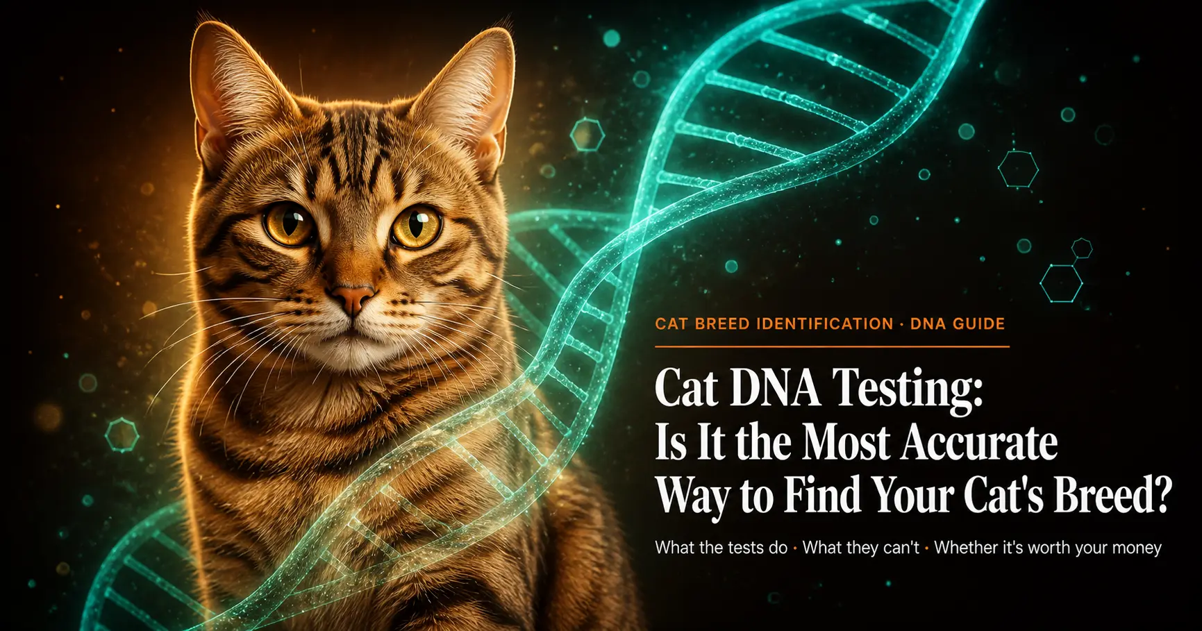 Cat DNA Testing for Breed Identification - Featured Image