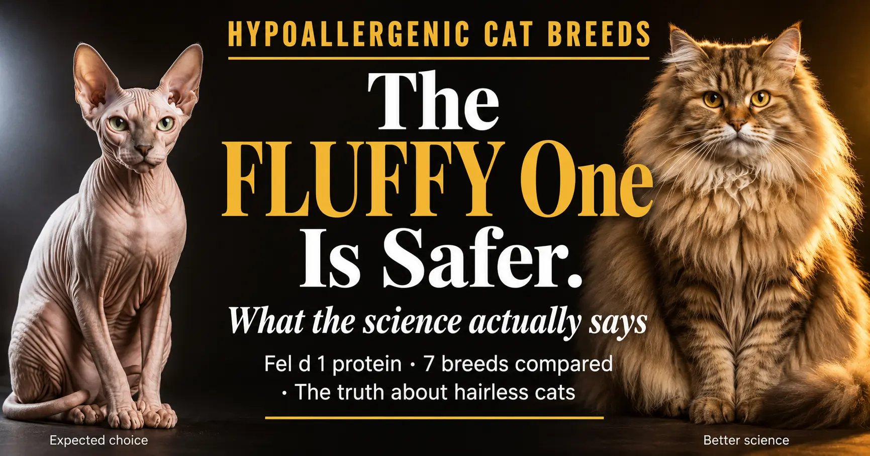 A completed guide on hypoallergenic cat breeds