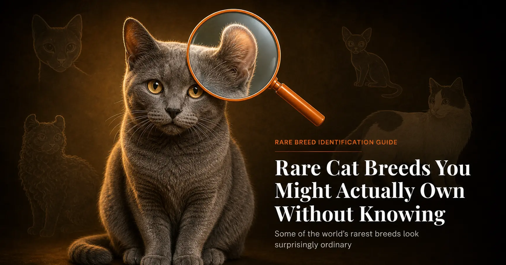 Rare cat breeds you might own without knowing