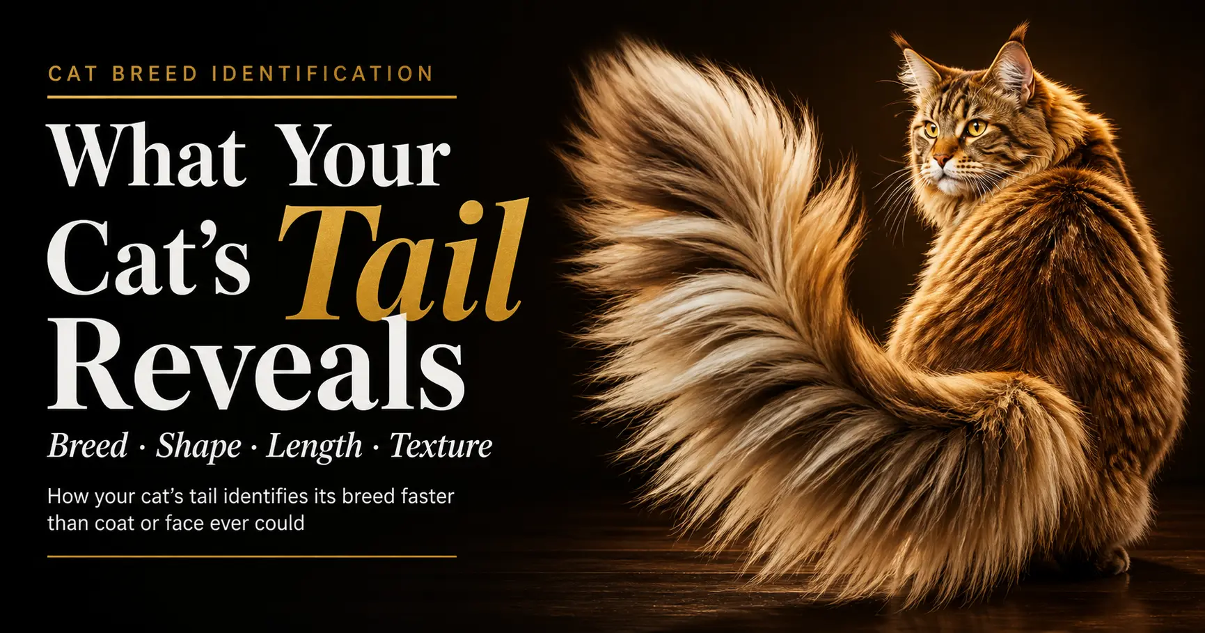 What does cat tail reveal about their breed